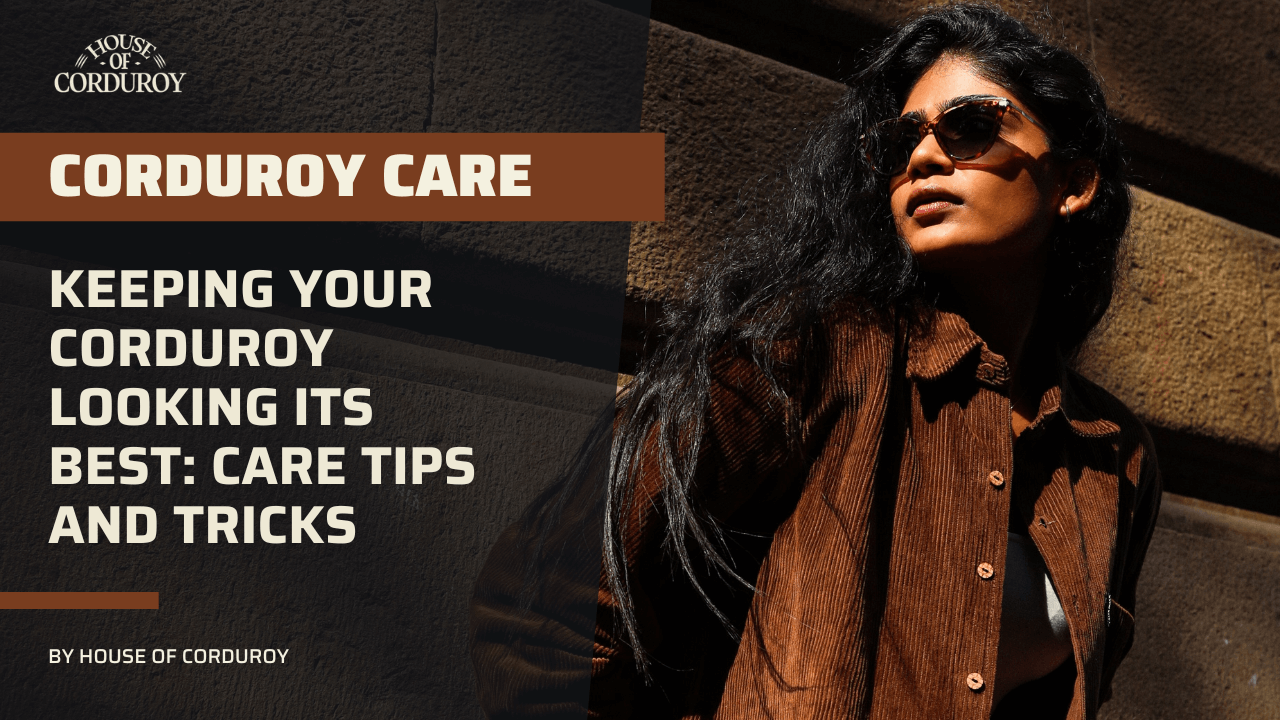 House of corduroy - Keeping Your Corduroy Looking Its Best