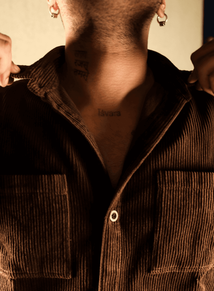 House Of Corduroy Full Sleeve Shirt (Brown) 2