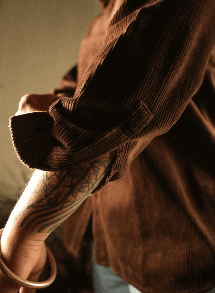 House Of Corduroy Full Sleeve Shirt (Brown) 2