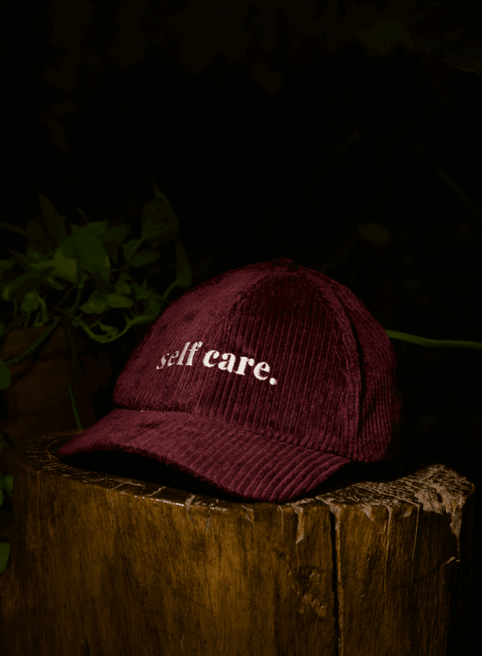 Self Care Burgundy Cap 1